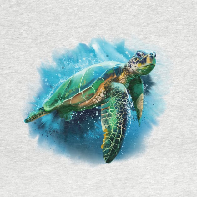 Sea Turtle by ConnectingtoNature